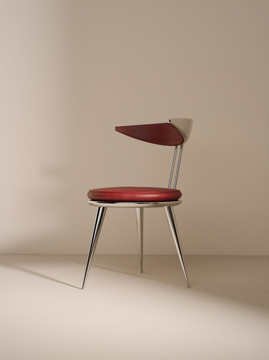 The Strata Chair N1 in Vigne leather